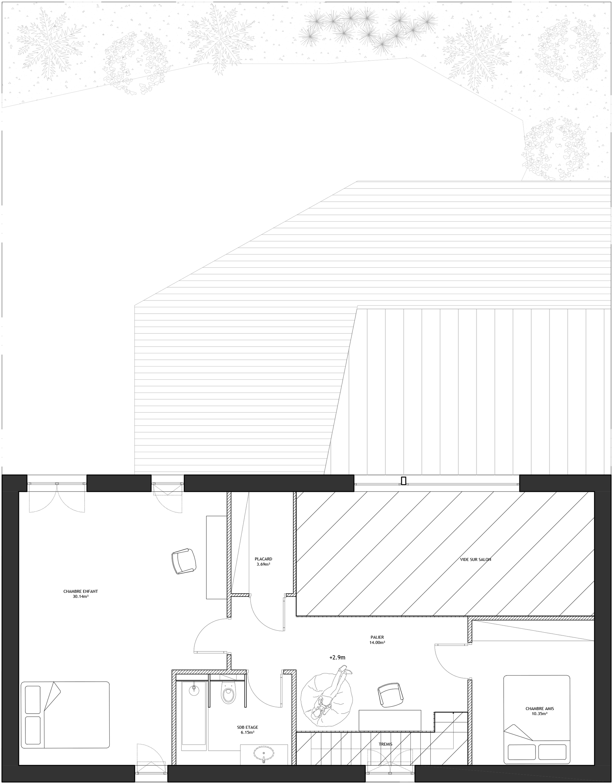 Planche de présentation APS, plans